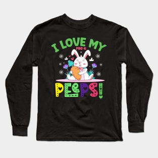 I Love My Pre-K Peeps! Long Sleeve T-Shirt